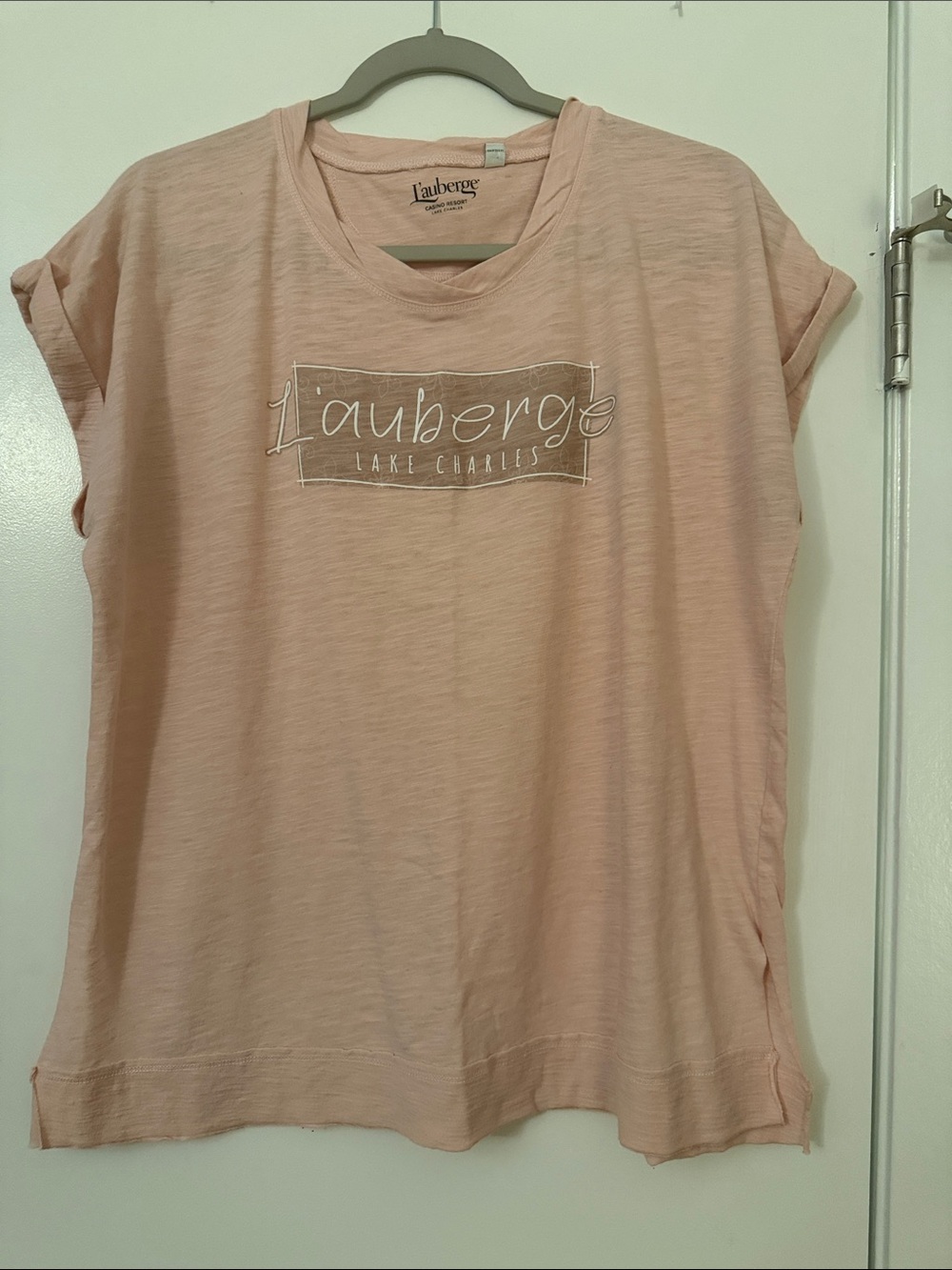 Lake Charles Blush Pink Women’s T-Shirt